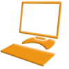 Icon of a desktop computer